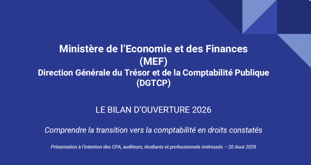 Le Bilan d’ouverture 2026 : comprendre la transition vers la comptabilité en droits constatés